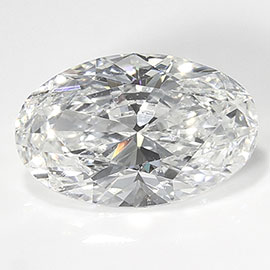 0.70 ct Oval Diamond : F / SI1