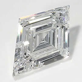 0.49 ct Lozenge Natural Diamond : F / SI3