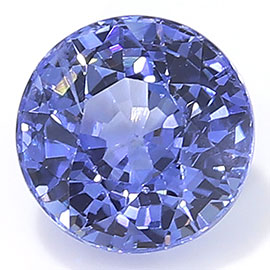 0.69 ct Fine Royal Blue Round Natural Blue Sapphire