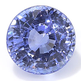0.76 ct Blue Round Natural Blue Sapphire