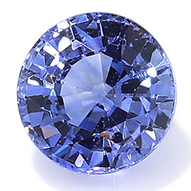 0.66 ct Round Blue Sapphire : Fine Blue