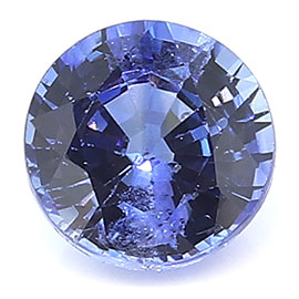 0.51 ct Round Blue Sapphire : Fine Blue