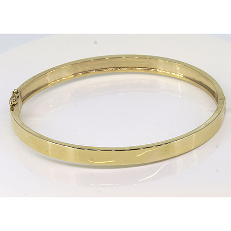 14K Yellow Gold Tennis Bracelet