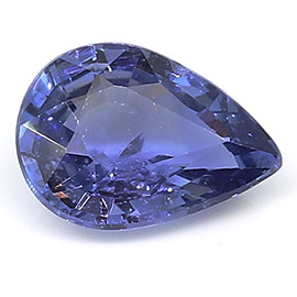 0.77 ct Blue Pear Shape Natural Blue Sapphire