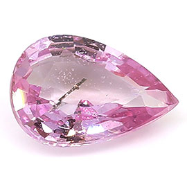0.75 ct Pear Shape Pink Sapphire : Fine Pink