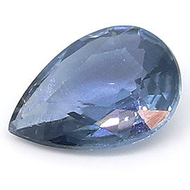 0.62 ct Pear Shape Blue Sapphire : Blue