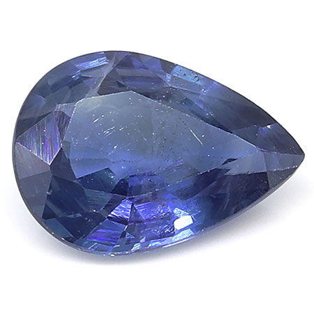 0.78 ct Fine Blue Pear Shape Natural Blue Sapphire