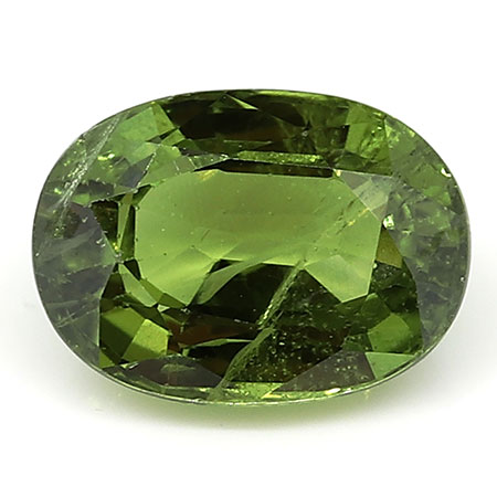 1.26 ct Oval Green Sapphire : Green