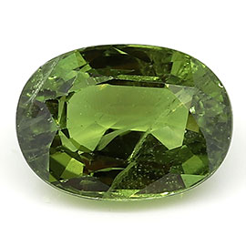 1.26 ct Oval Green Sapphire : Green