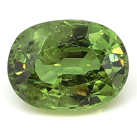 1.16 ct Oval Green Sapphire : Fine Green