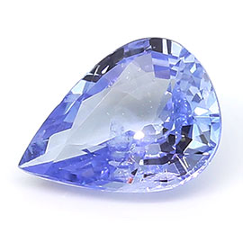 1.17 ct Pear Shape Blue Sapphire : Cornflower Blue