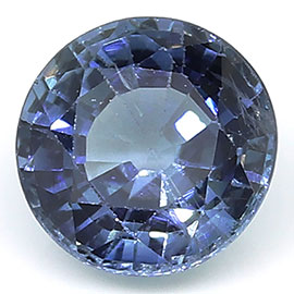 1.15 ct Round Blue Sapphire : Cornflower Blue