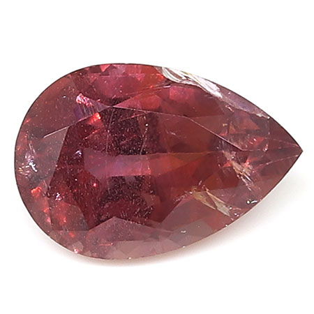 0.62 ct Deep Rich Pink Pear Shape Natural Pink Sapphire