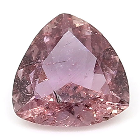 0.37 ct Trillion Pink Sapphire : Rich Pink
