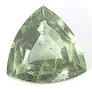 0.59 ct Green Trillion Green Sapphire