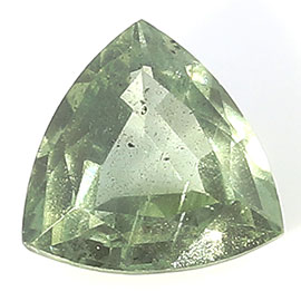 0.59 ct Green Trillion Natural Green Sapphire