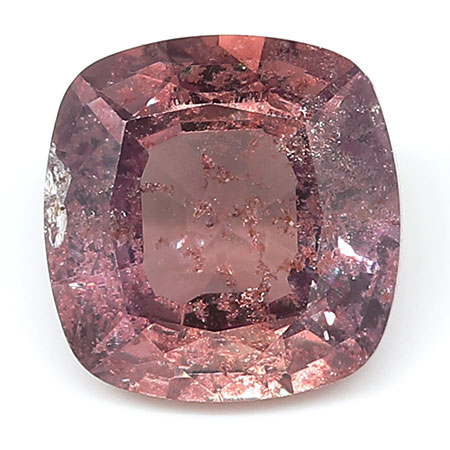 1.19 ct Cushion Cut Pink Sapphire : Rich Pink