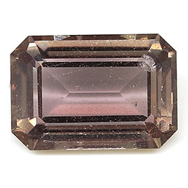 1.34 ct Emerald Cut Pink Sapphire : Purple