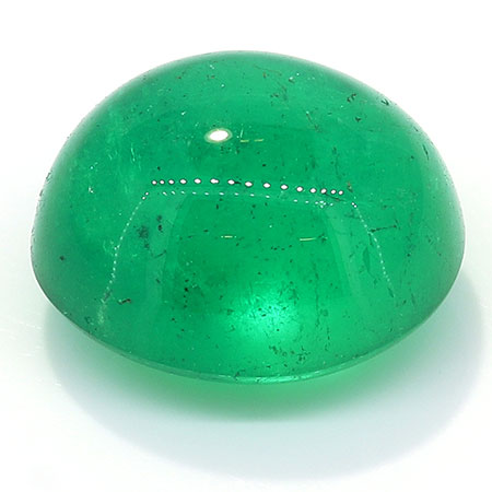 3.06 ct Cabochon Emerald : Rich Green