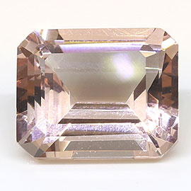 4.27 ct Light Pink Emerald Cut Natural Morganite