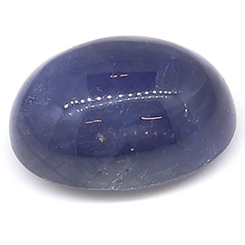 1.40 ct Cabochon Blue Sapphire : blue