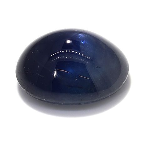 2.91 ct Cabochon Blue Sapphire : Blue