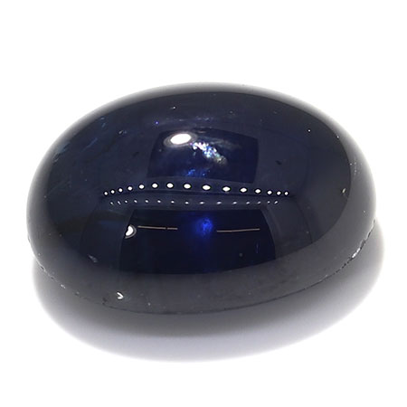 3.17 ct Blue Cabochon Natural Blue Sapphire
