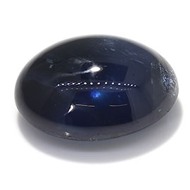 2.93 ct Cabochon Blue Sapphire : Blue