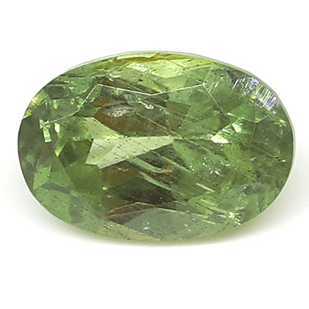 0.75 ct Oval Green Sapphire : Fine Green