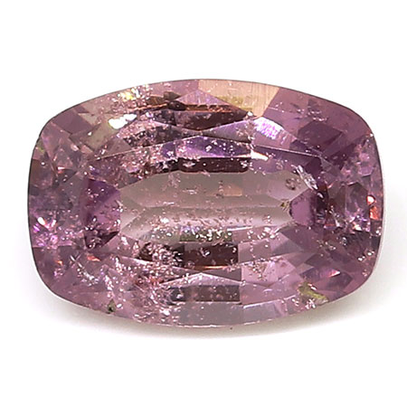 0.94 ct Fine Purple Pink Cushion Cut Natural Pink Sapphire