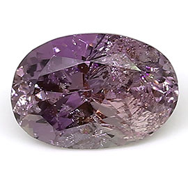 0.52 ct Oval Pink Sapphire : Purple
