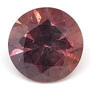 0.60 ct Deep Darkish Pink Round Natural Pink Sapphire