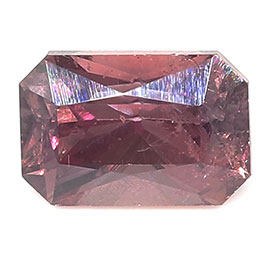 0.93 ct Radiant Pink Sapphire : Deep Pink
