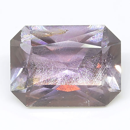 1.61 ct Radiant Pink Sapphire : Pinkish Purple