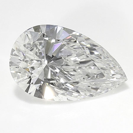 0.51 ct Pear Shape Natural Diamond : E / SI1
