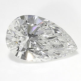 0.51 ct Pear Shape Diamond : E / SI1