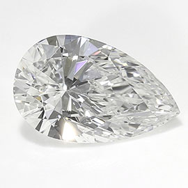 0.51 ct Pear Shape Natural Diamond : E / SI1