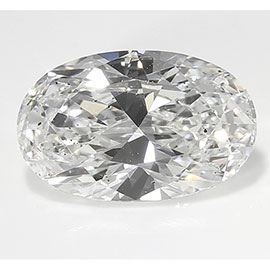 0.90 ct Oval Diamond : E / SI1