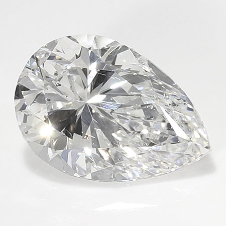 0.63 ct Pear Shape Diamond : E / SI2