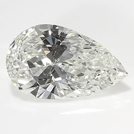 0.51 ct Pear Shape Diamond : I / SI1