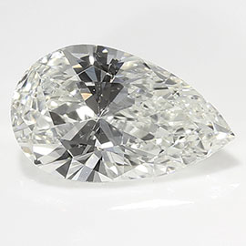 0.51 ct Pear Shape Natural Diamond : I / SI1
