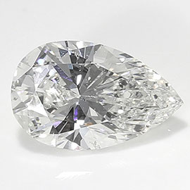 0.34 ct Pear Shape Diamond : F / SI1