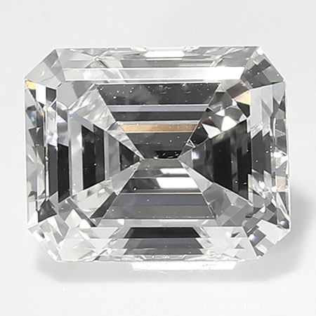 0.51 ct Emerald Cut Natural Diamond : D / VS1