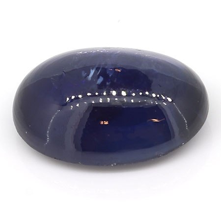 1.66 ct Cabochon Blue Sapphire : Blue