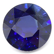 1.92 ct Blue Round Natural Blue Sapphire