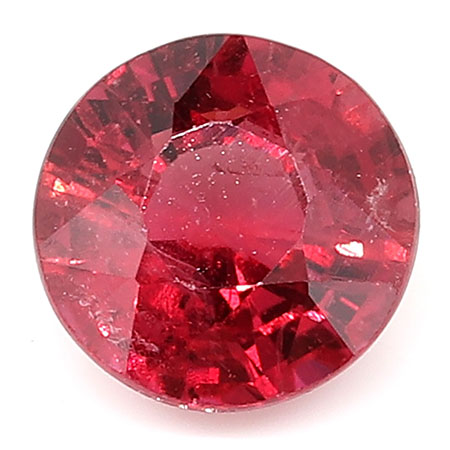 0.82 ct Round Ruby : Red