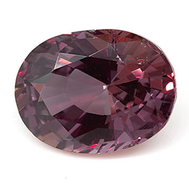 1.74 ct Oval Pink Sapphire : Pinkish Purple