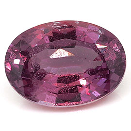 1.07 ct Oval Pink Sapphire : Rich Pink