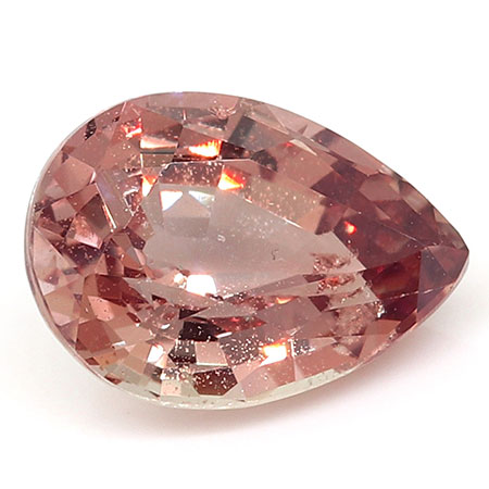 0.91 ct Pear Shape Pink Sapphire : Pink