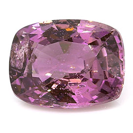 1.00 ct Cushion Cut Pink Sapphire : Rich Purple